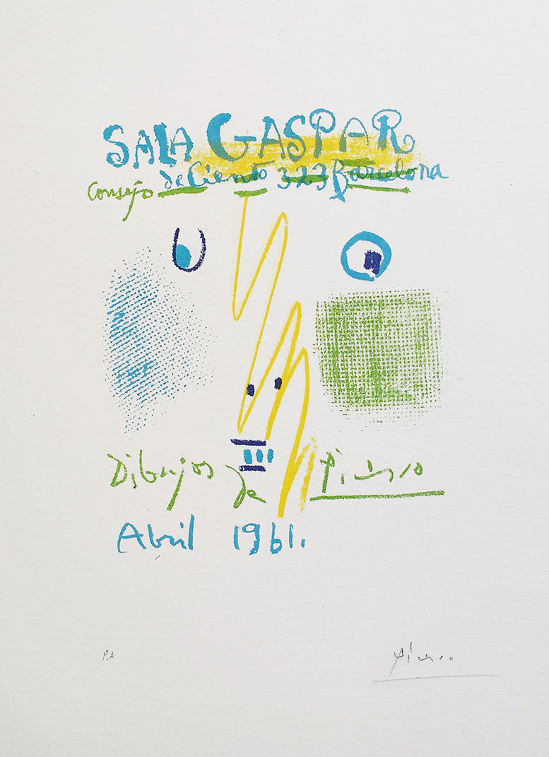 Dibujos de Picasso Abril 1961, 1961