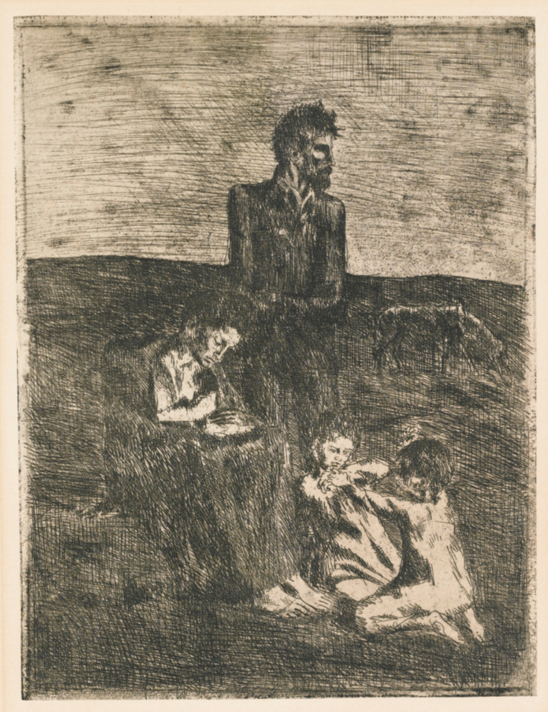 Les pauvres, 1905